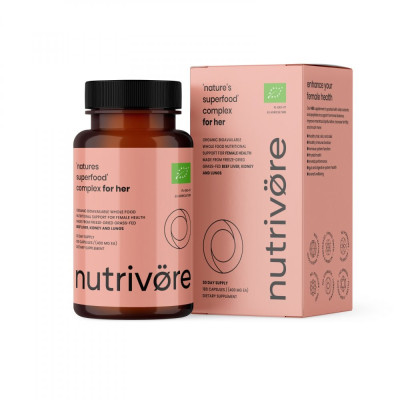 Nutrivore Organ Nutrition For Her - Bio Complex for Women | Wereco