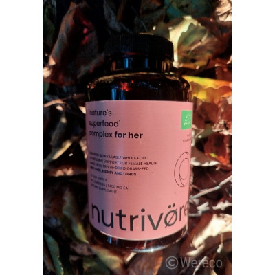 Nutrivore Orgánová výživa Pro ni - Bio komplex pro ženy | Wereco