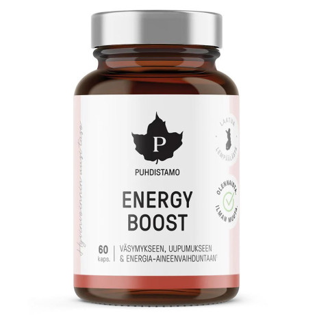 Puhdistamo Energy Boost 60 capsules