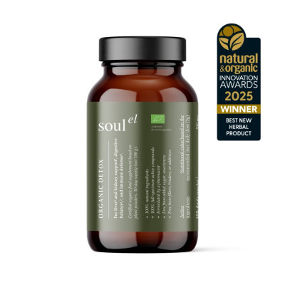 Soulel Detox BIO prášek | 9 bylin pro detox Vegan | Wereco