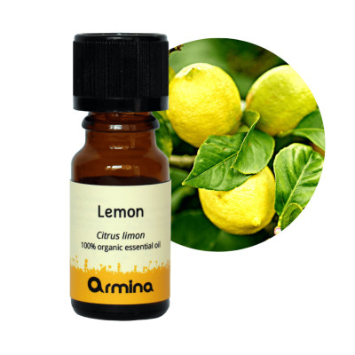 Armina bio esenciální olej citron - zklidňující citrus pro celou rodinu | WERECO