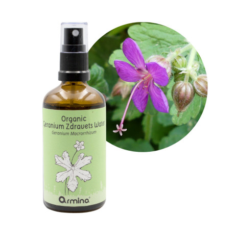 Armina Geranium Zdravets BIO Floral Water