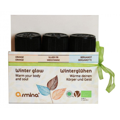 Armina sada 3 bio éterických olejů do difuzéru Winter Glow | WERECO