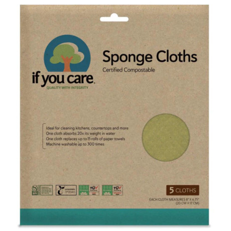 If you care eco-saving cleaning wipes 5 pcs