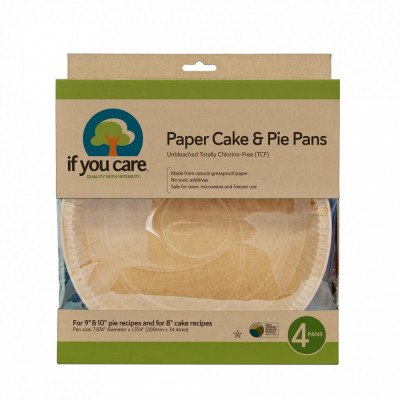 If you care Forma na Koláč Kruh 24 cm 4 ks | Wereco