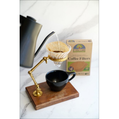Multi-purpose coffee filters If you care unbleached - 80 pcs | Wereco