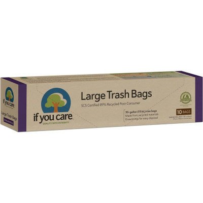 If you care Recyklované Sáčky Odpad 113 l 10 ks | Wereco