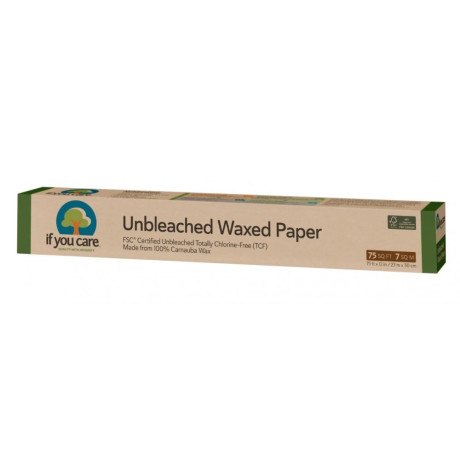 If You Care Unbleached Wax Paper, roll 23 m x 30 cm