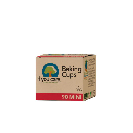 If you care Paper baking cups mini, unbleached, 90 pcs