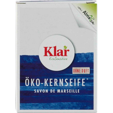 Klar solid core soap unscented 100 g