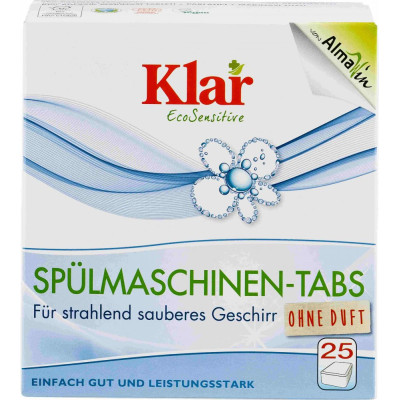 Klar tablety do myčky – GMO-free enzymy ECOCERT | WERECO