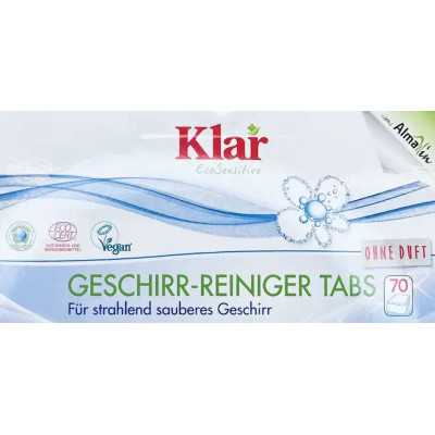 Klar tablety do myčky – GMO-free enzymy ECOCERT | WERECO