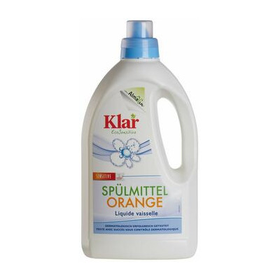 Klar dishwashing liquid orange – bio orange ECOGARANTIE | WERECO
