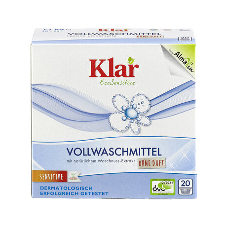 Klar Laundry powder from soap nuts sensitive