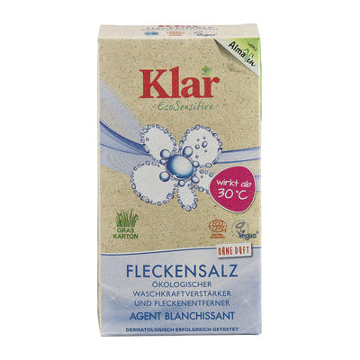 Klar sůl na skvrny bělidlo aktivní kyslík 400g ECOCERT | WERECO