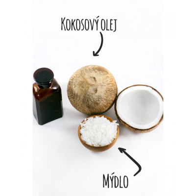 Alchemist's coconut soap for washing without fragrance sensitive - WERECO