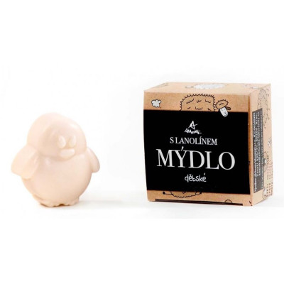 Alchymistky dětské mýdlo lanolin tvary – autíčko motýlek | WERECO
