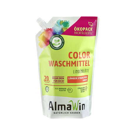 AlmaWin Tekutý prací prostředek na barevné prádlo Color