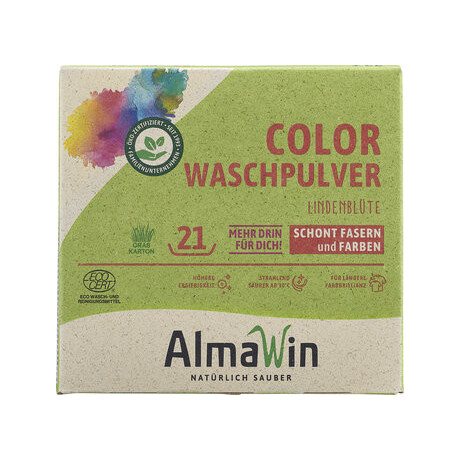 Almawin Prací prášek na barevné prádlo Color s vůní lipového květu