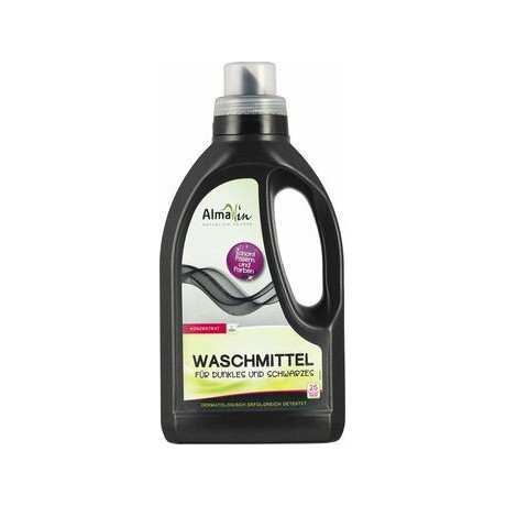 AlmaWin Liquid laundry detergent for dark laundry damaged label