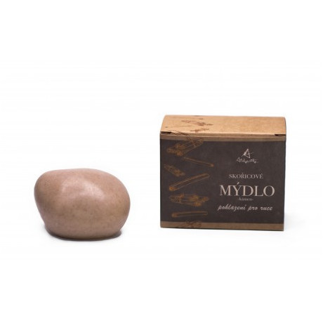 Alchemist solid cinnamon soap shape stone 90 g