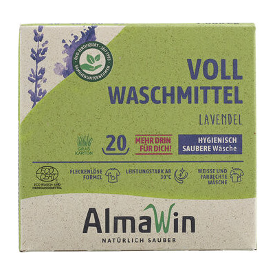 Almawin prací prášek univerzální – Levandule od 30°C | WERECO